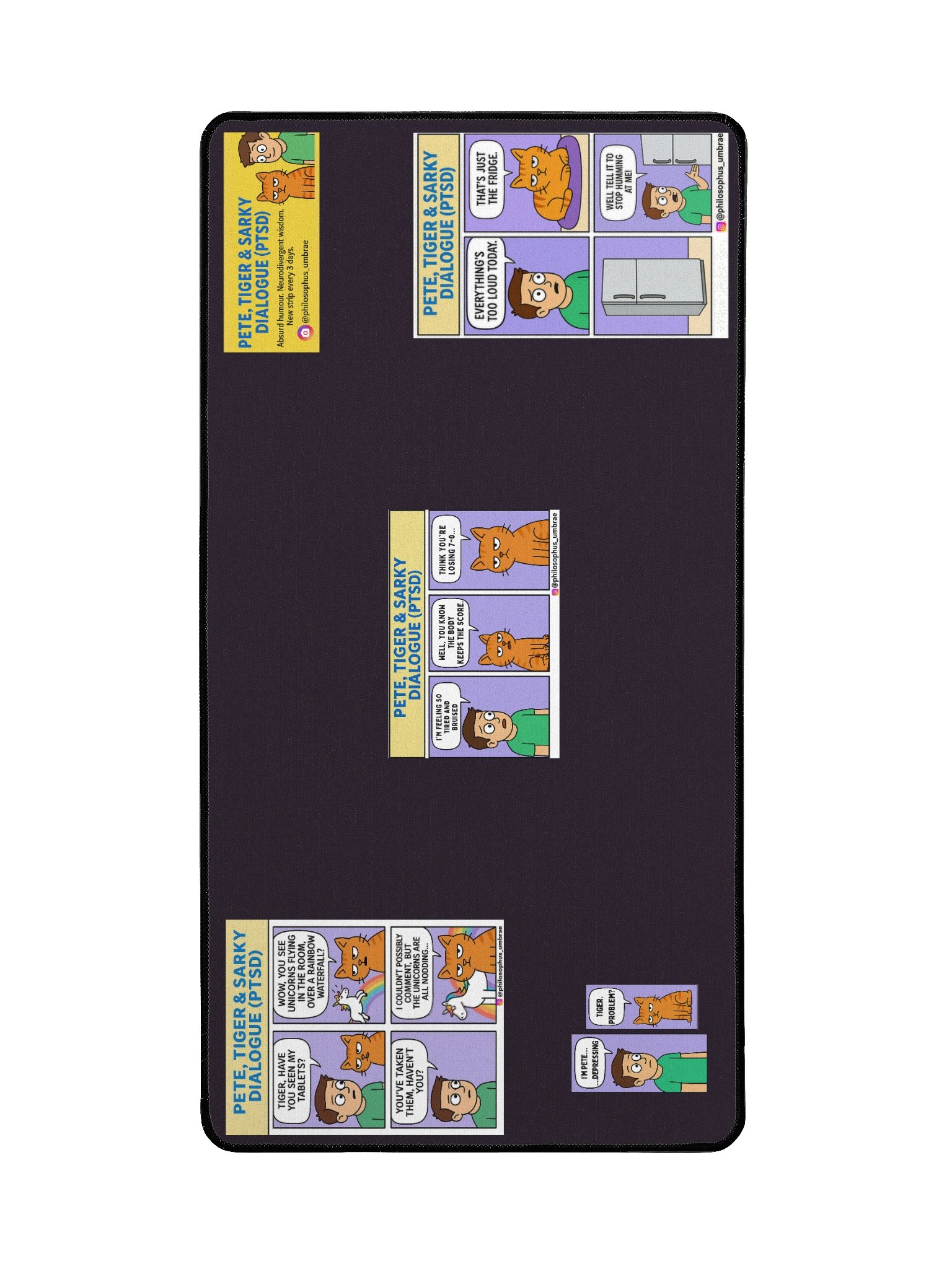 PTSD CARTOON [mousemat] product image (2)