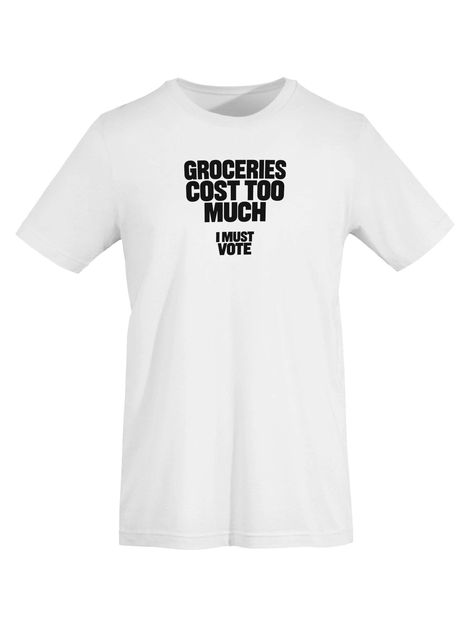 Groceries Cost Too Much Tee - White product image (5)
