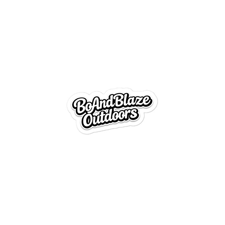 🐾 Bo & Blaze Outdoors Logo Sticker product image (1)