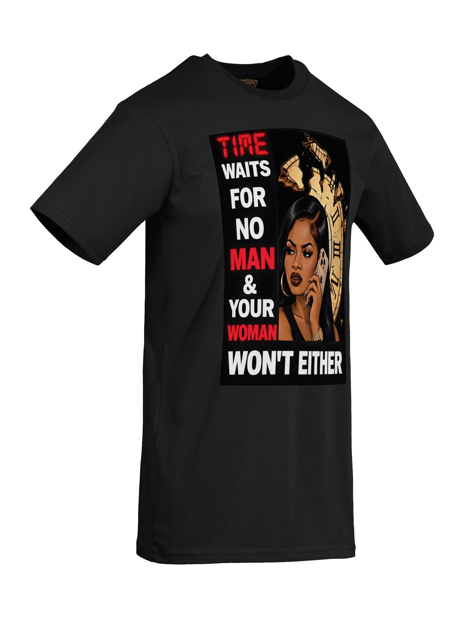 Time Waits No One Graphic Tee product image (10)
