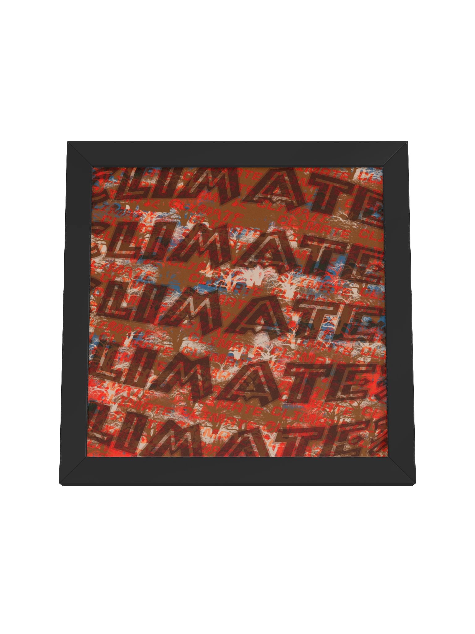 Scared For The Climate - Framed Print product image (4)