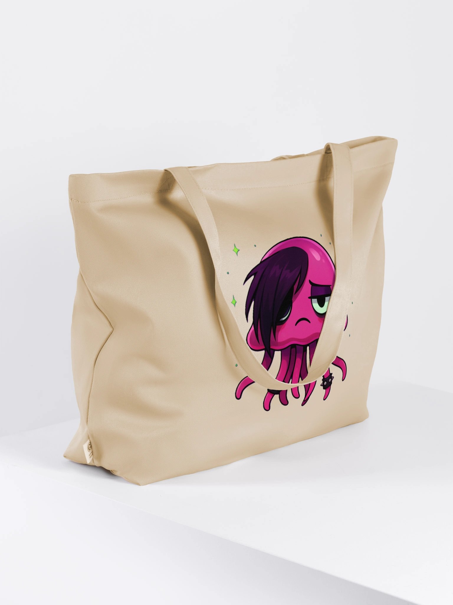 Emo Jellyfish Eco Tote Bag product image (4)