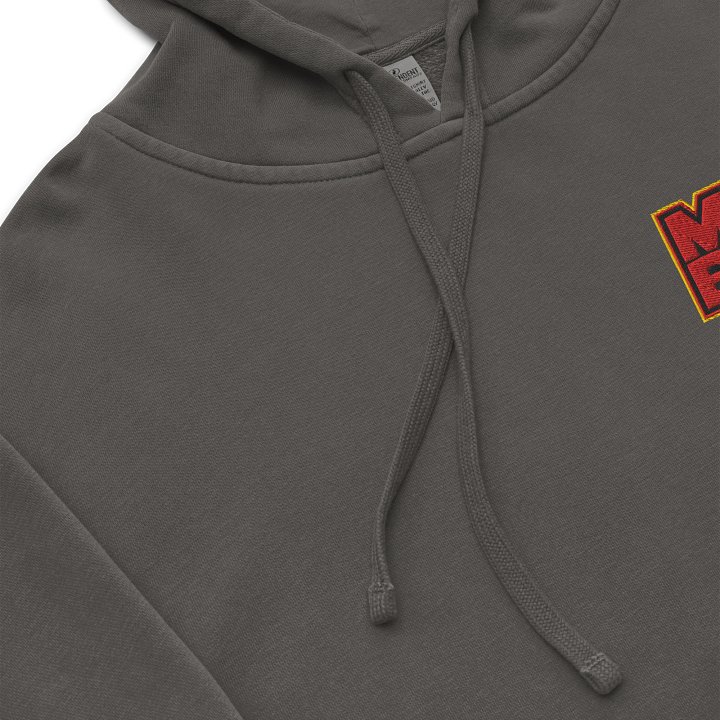 Mad Blood Logo Pigment Dyed Hoodie (Stitched Logo) product image (2)
