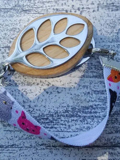 Meow Elastic Bracelet | Handmade Accessory for Bellabeat Leaf Urban & Ivy product image (2)