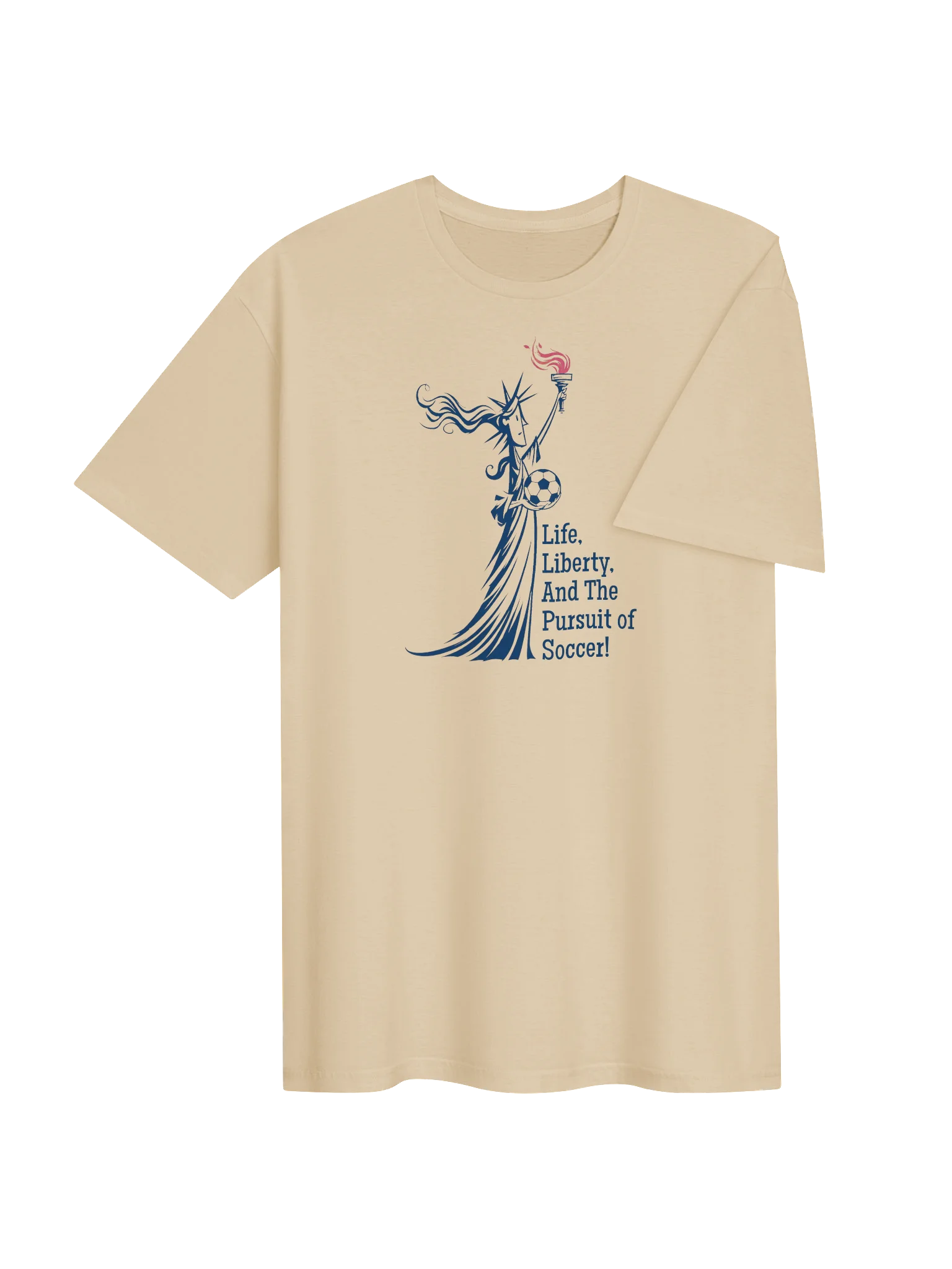 Life, Liberty & The Pursuit of Soccer Tee product image (4)