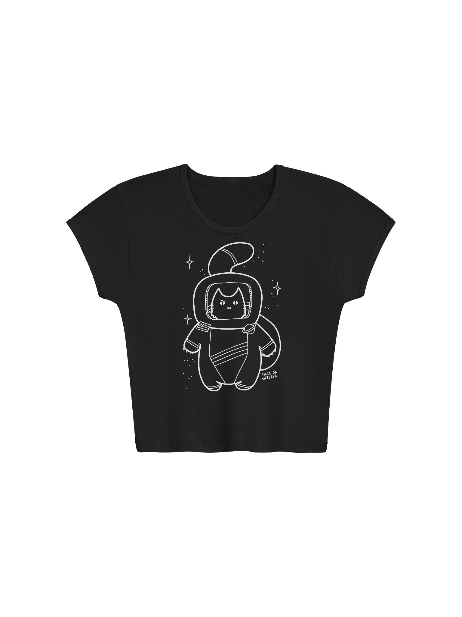 Supurrvisor in Space Tee (premium cropped) product image (1)