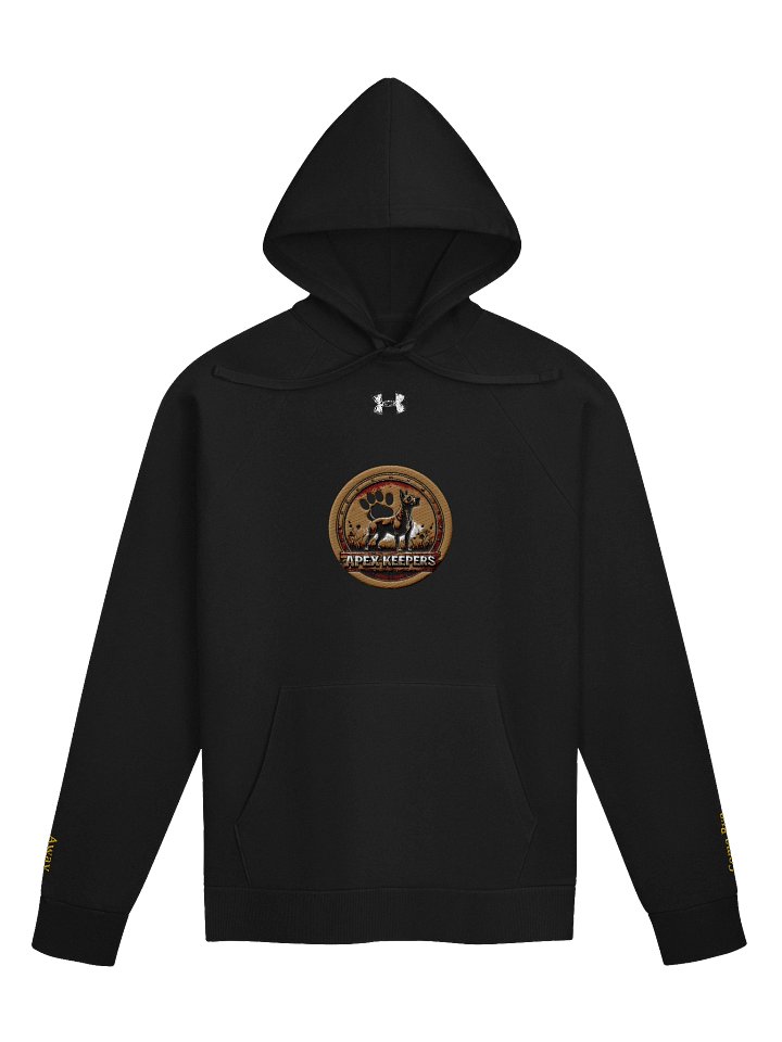 Under Armour Herding Hoodie | Embroidered Rescue Logo | Come Bye Away Sleeves | Dog Trainer Apparel product image (1)