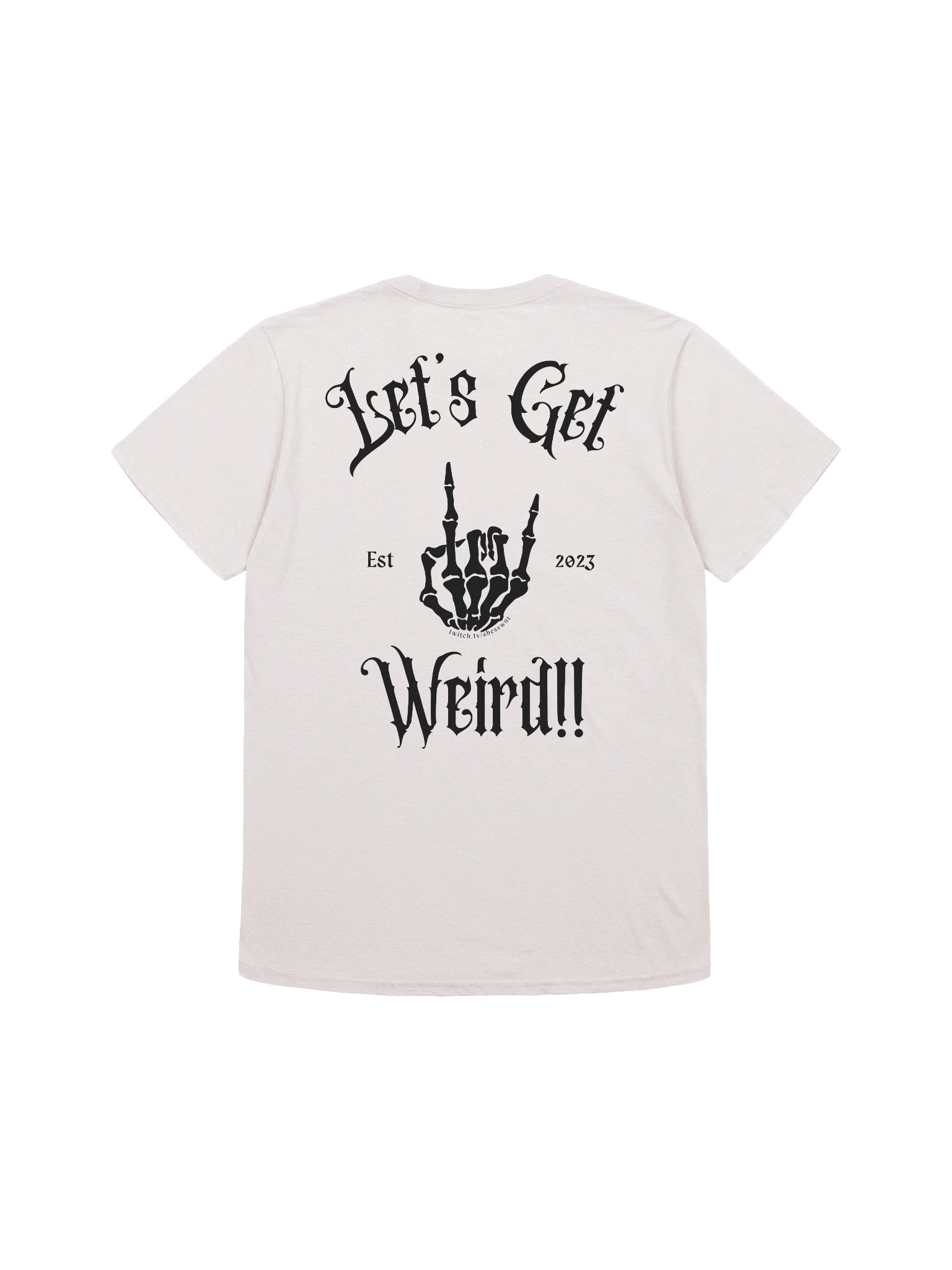"Let's Get Weird" Light, Lightweight T-Shirt product image (1)