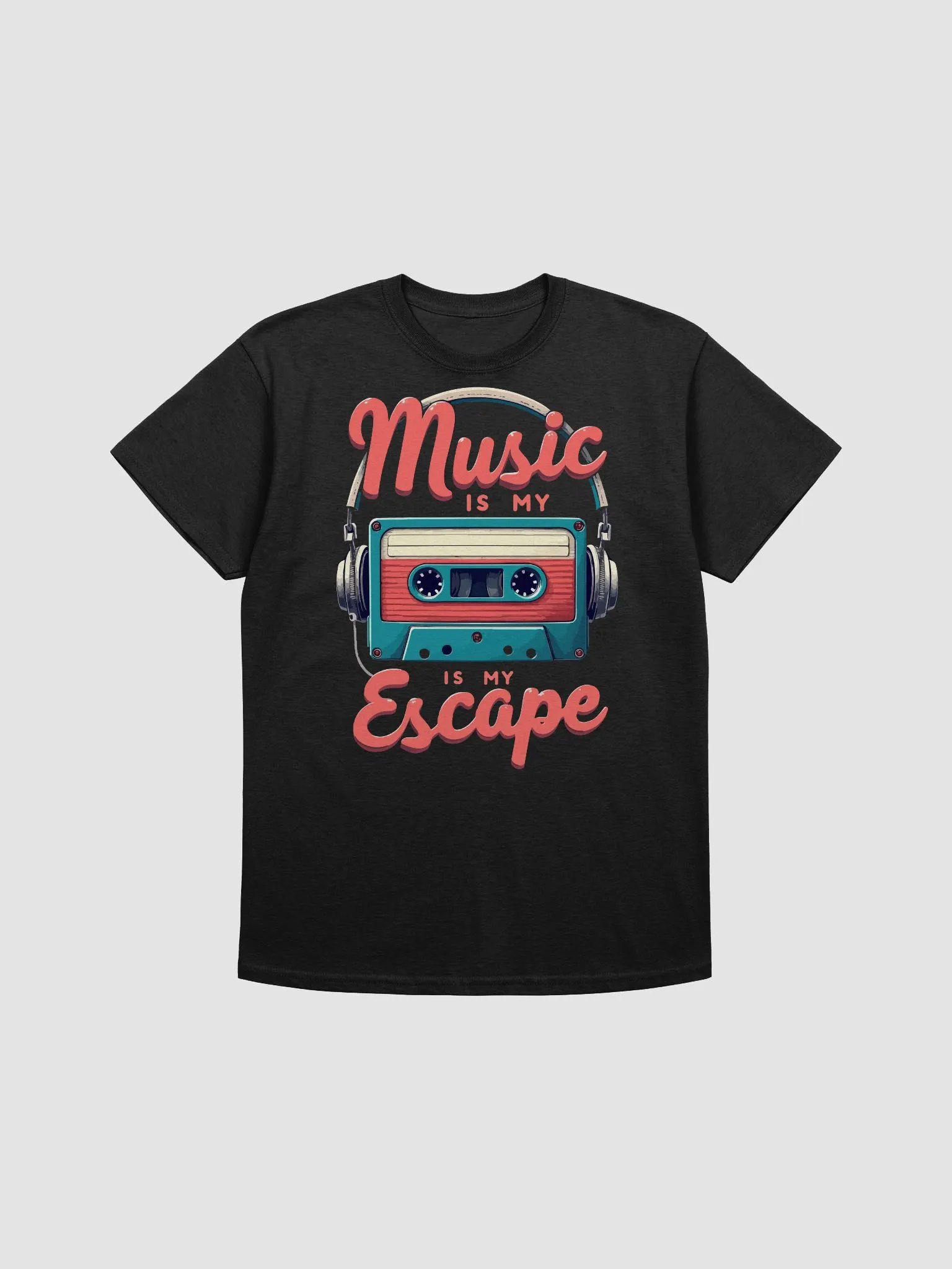 Music is My Escape T-Shirt product image (1)