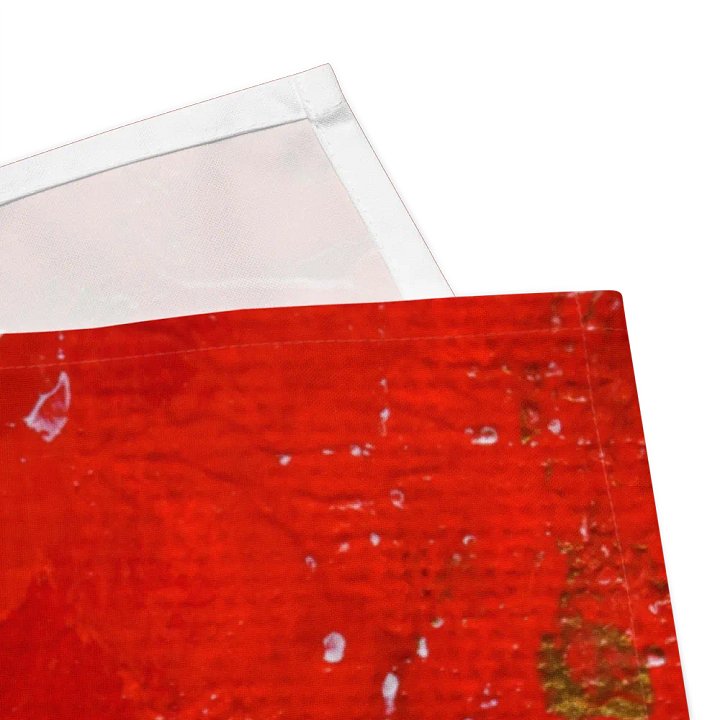 Red, Gold and White Cloth Napkins (Set of 4) product image (2)