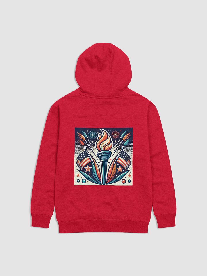 Freedom Torch Unisex Hoodie product image (8)