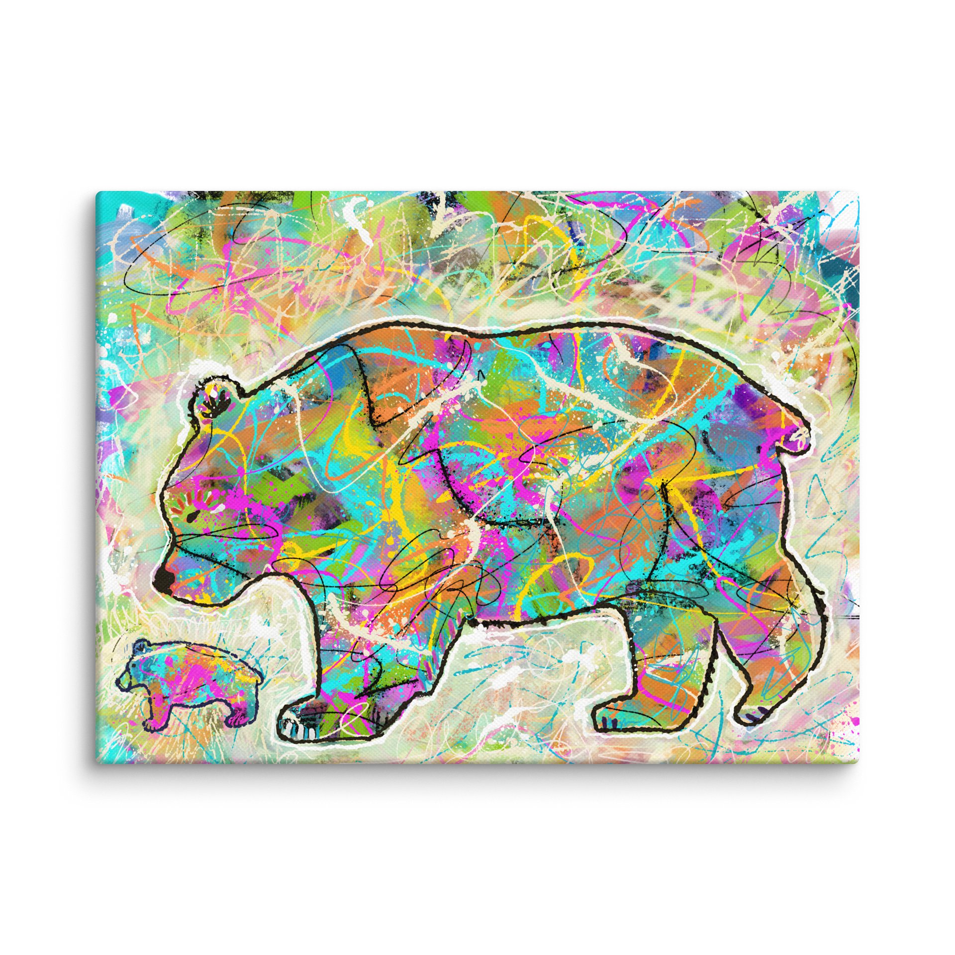 Bear & Little Bear Canvas product image (1)