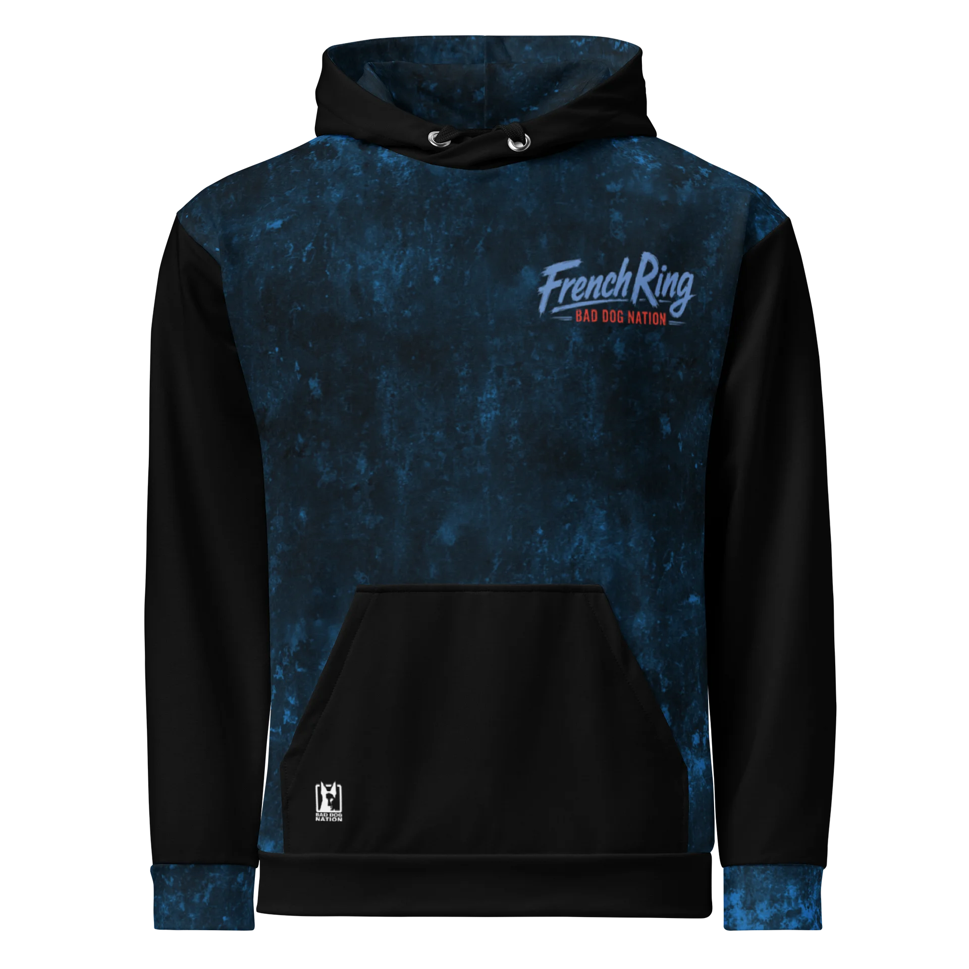 French Ring Palisade - Adult All-Over Print Unisex Hoodie product image (2)