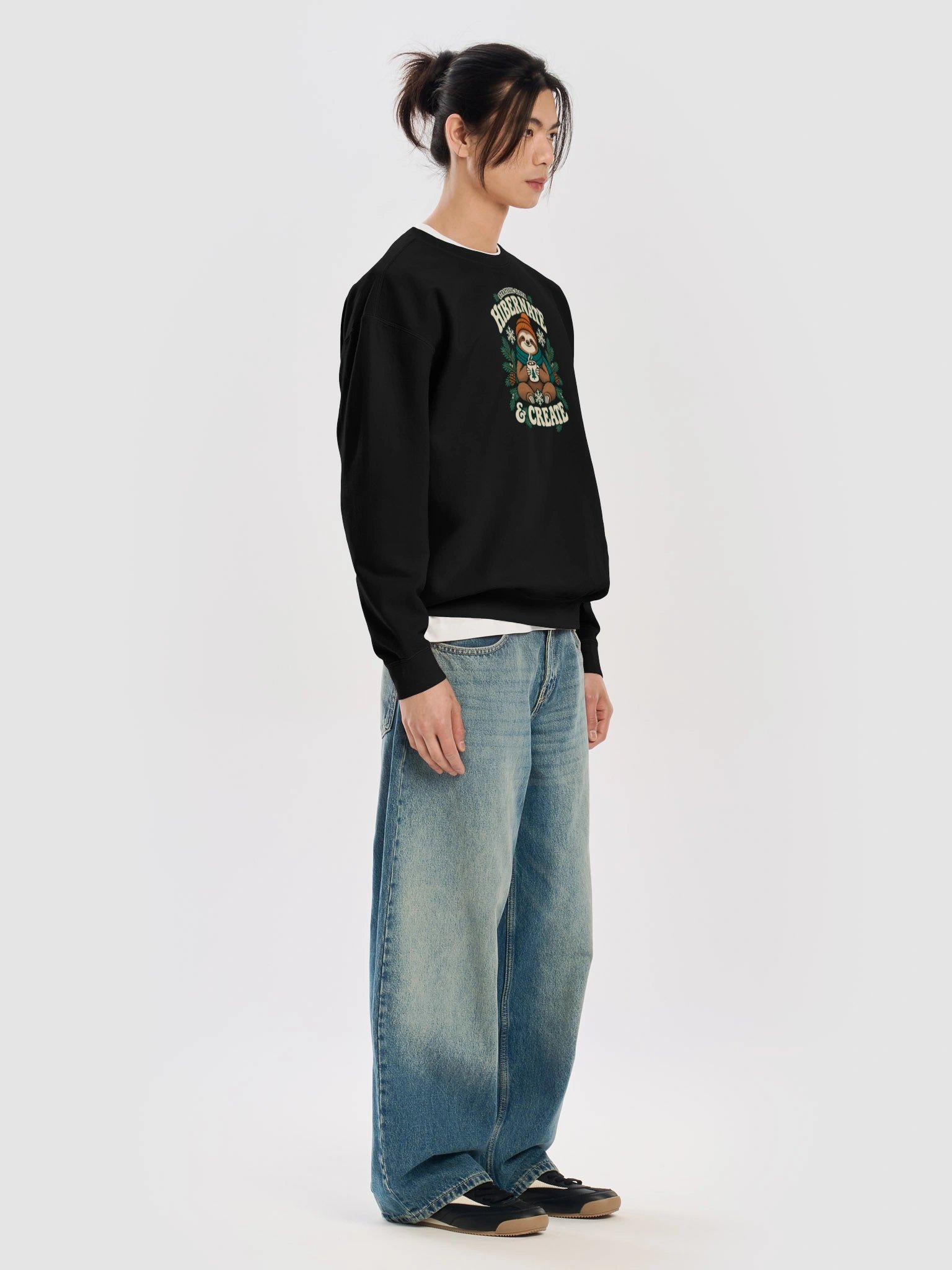 Hibernate & Create Sloth Crewneck product image (7)