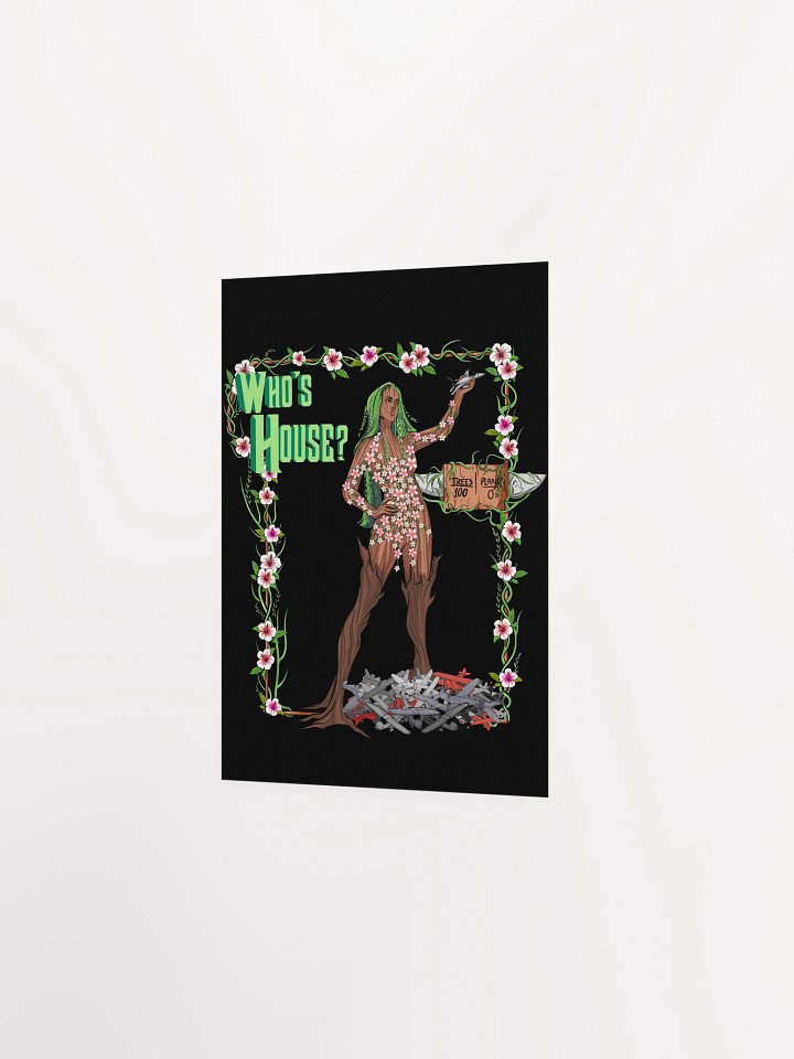 "Who's House, Groot's House" Poster (Dark) product image (11)