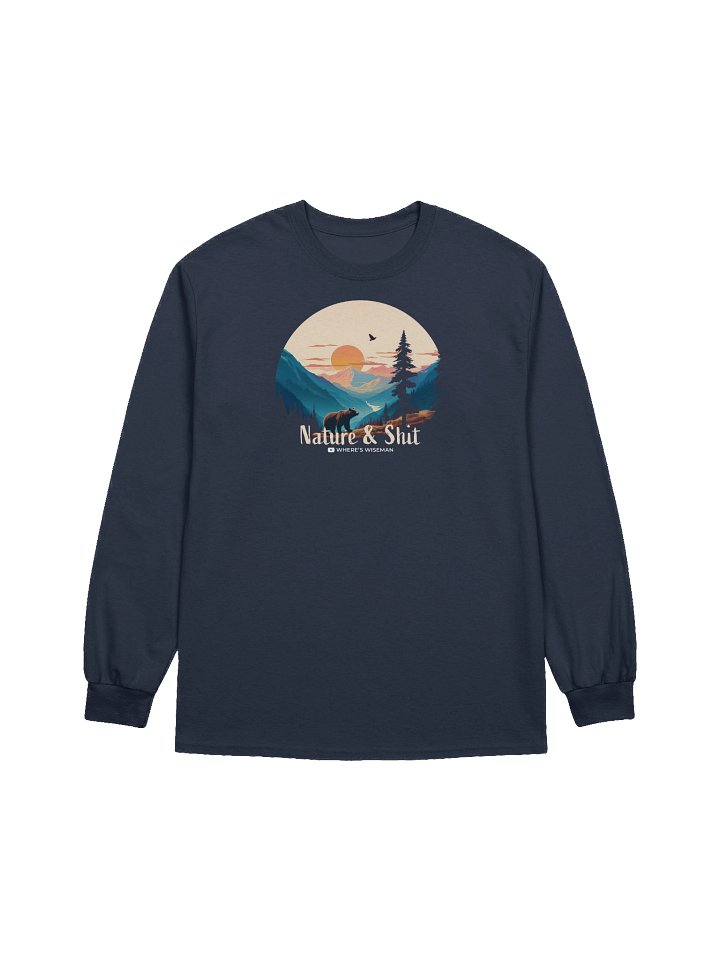 Nature & Sh*t Ultra Cotton Long Sleeve product image (3)