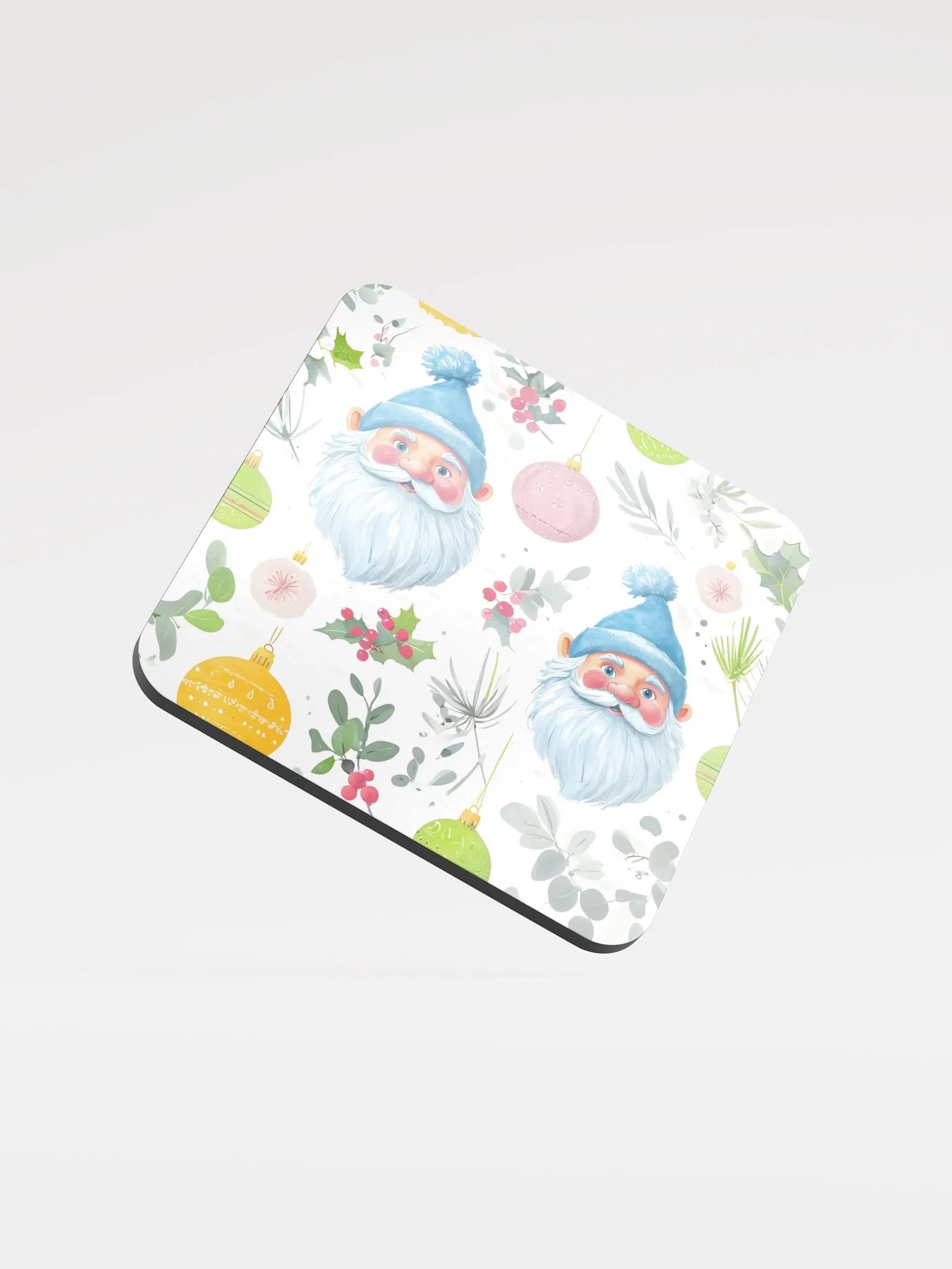 Festive Beard Bros Cork Coaster product image (2)