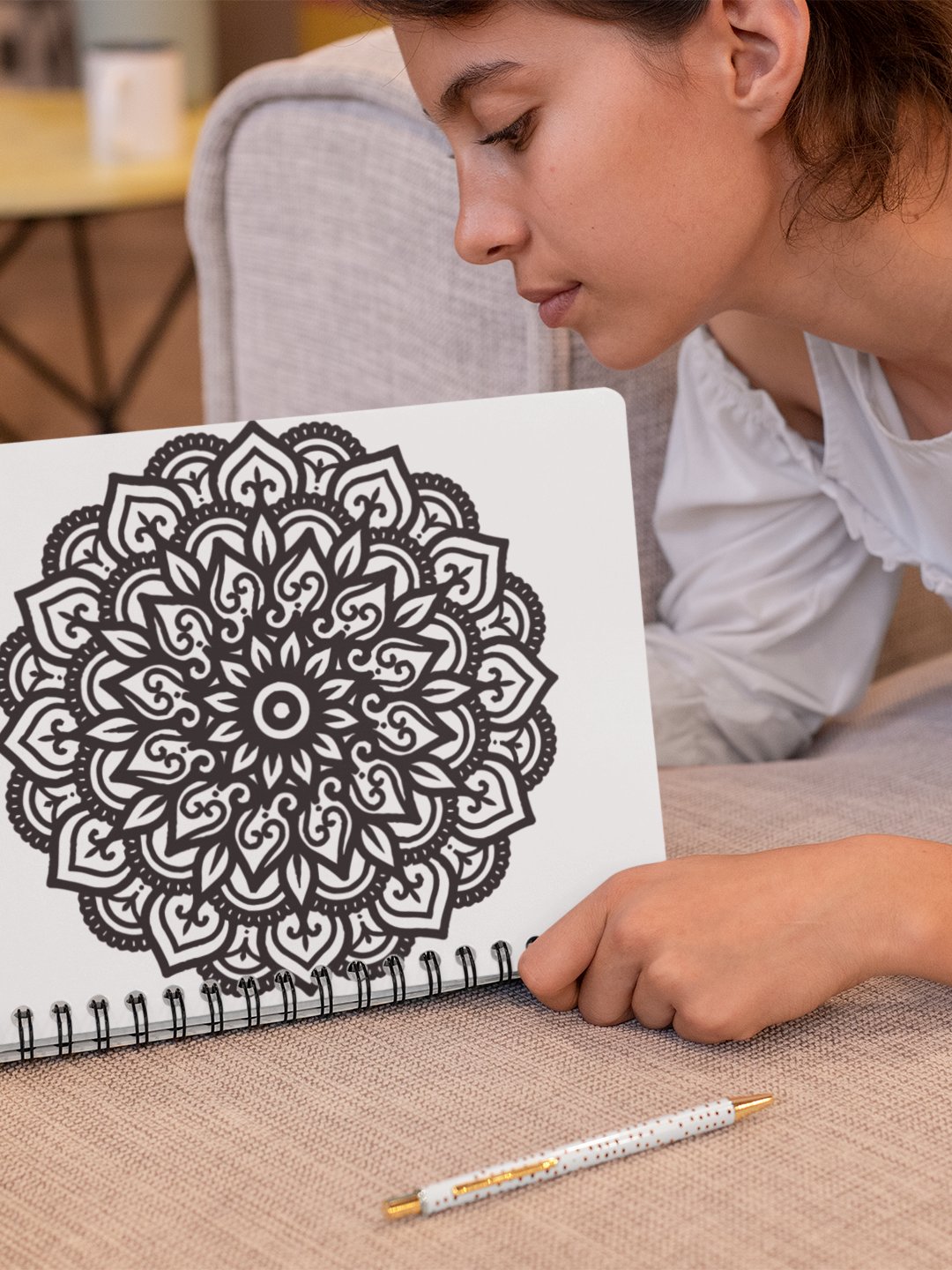 Mega Mandala Printable Coloring Book product image (2)