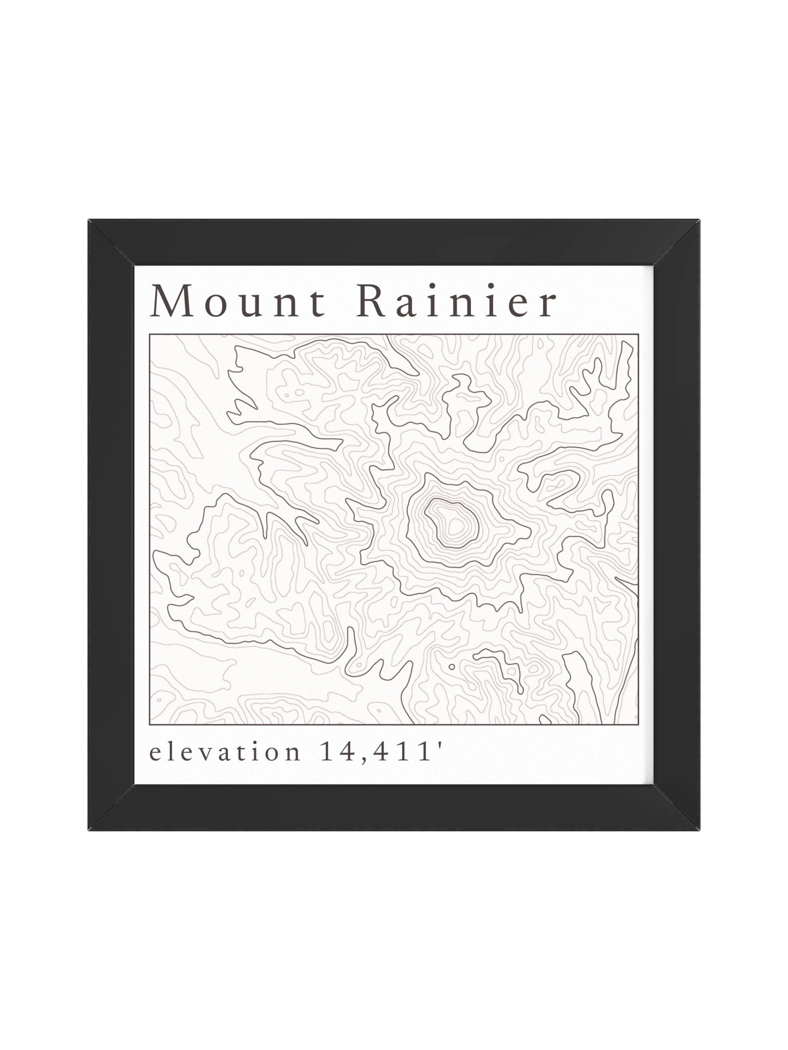 Summit Lines: Mount Rainier Limited Edition product image (1)