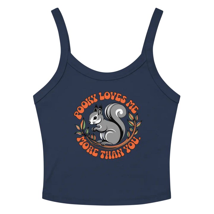 Pooky Loves Me More Than You Women's Tank Top product image (2)