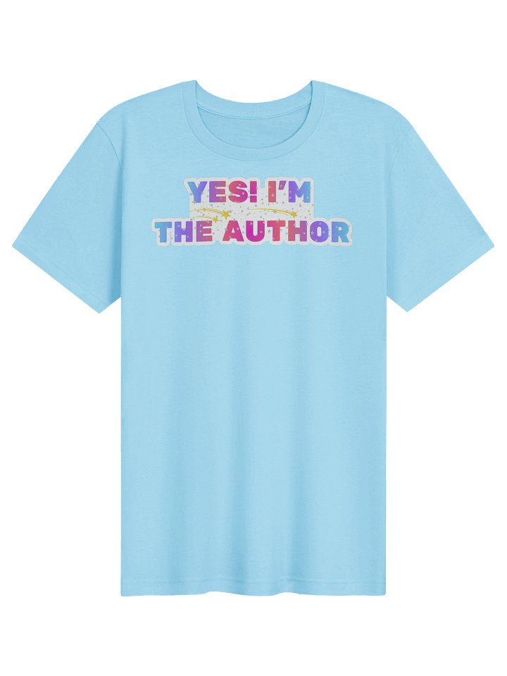 Yes! I'm The Author Adult Tee product image (1)