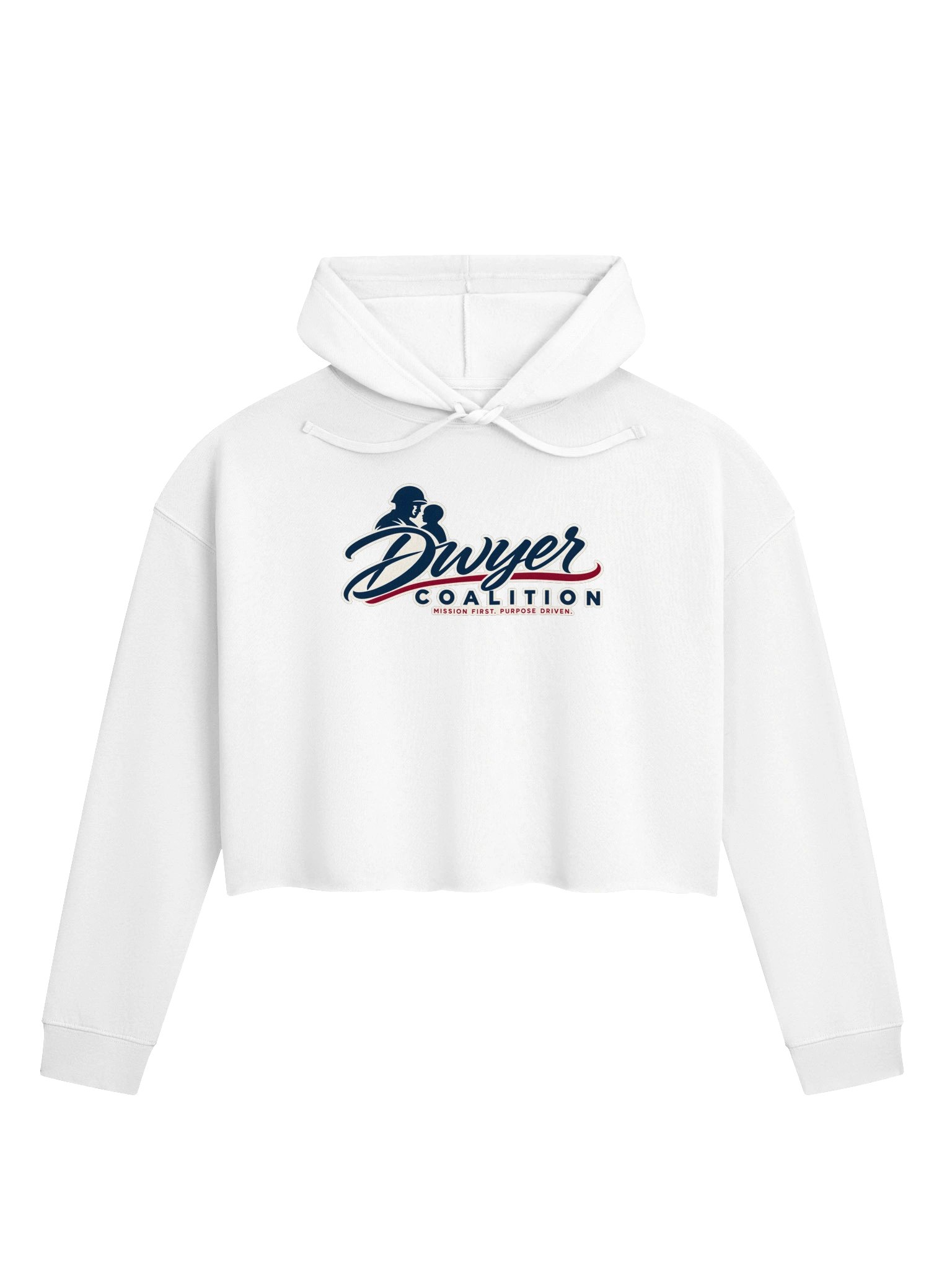 Dwyer Coalition Mission First Cropped Hoodie product image (3)