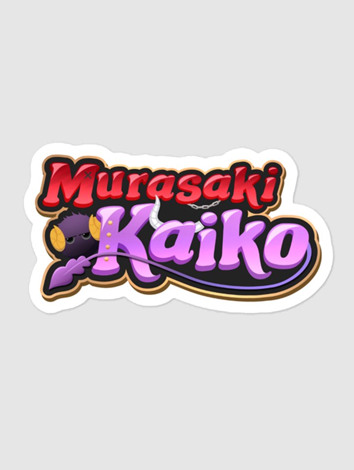 Murasaki Kaiko Logo Sticker product image (1)