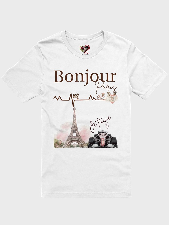 Bonjour Racing Vibes T-Shirt product image (1)