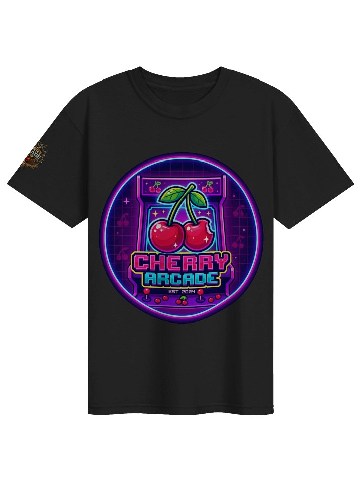 Cherry Arcade Neon Logo Tee product image (1)