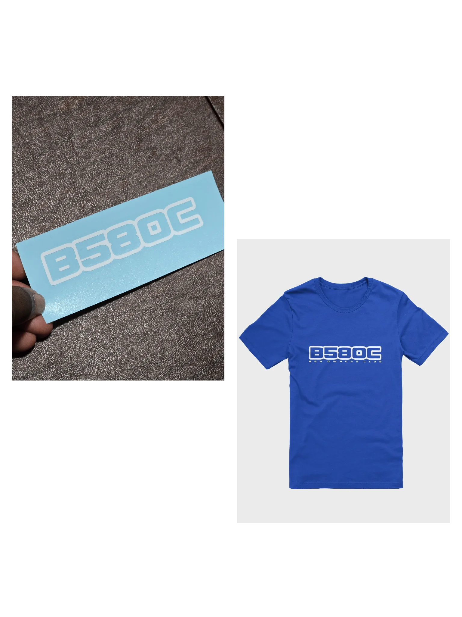 B58OC Shirt + Sticker Bundle product image (1)