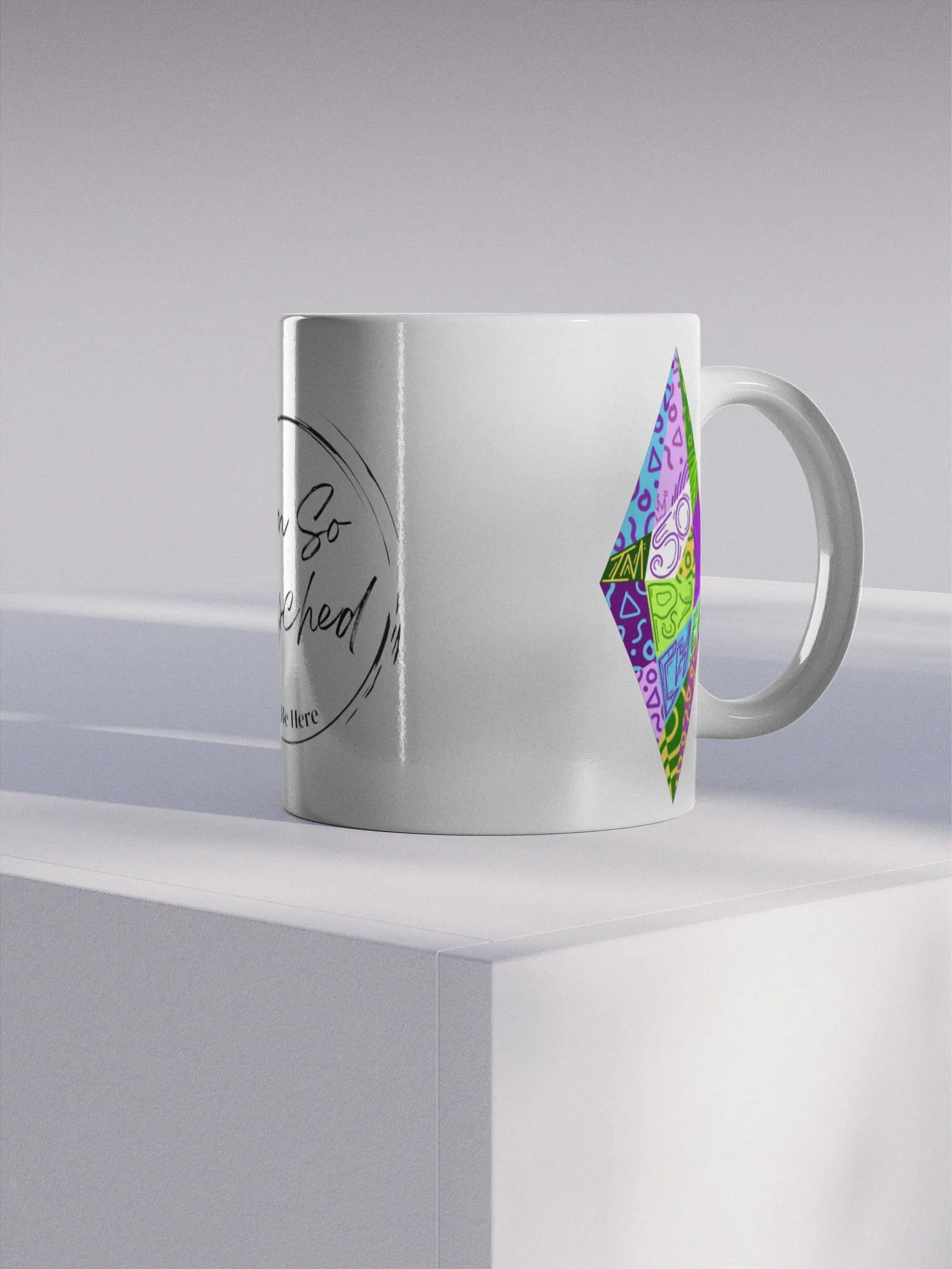 ImsoPsyched To Be Here Mug Styled Plumbob product image (4)