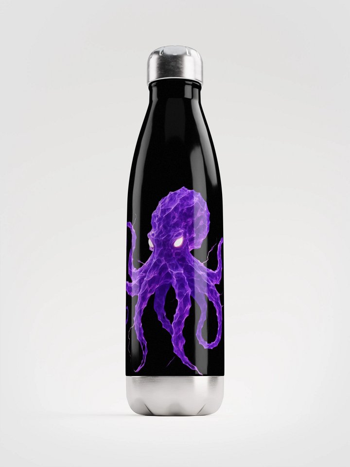 Electric Purple Octopus Water Bottle product image (1)