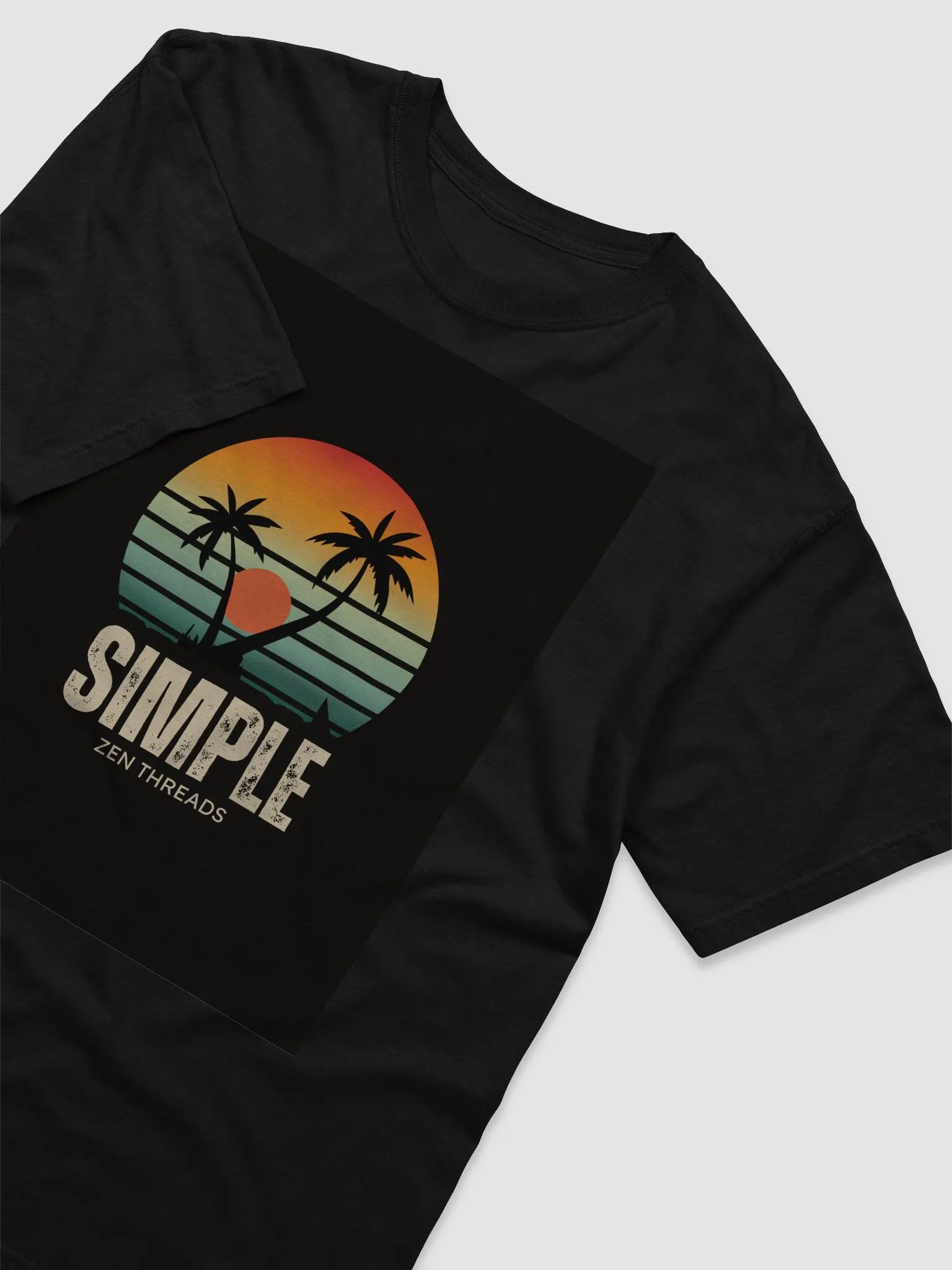 Tropical Sunset Comfort Tee product image (3)