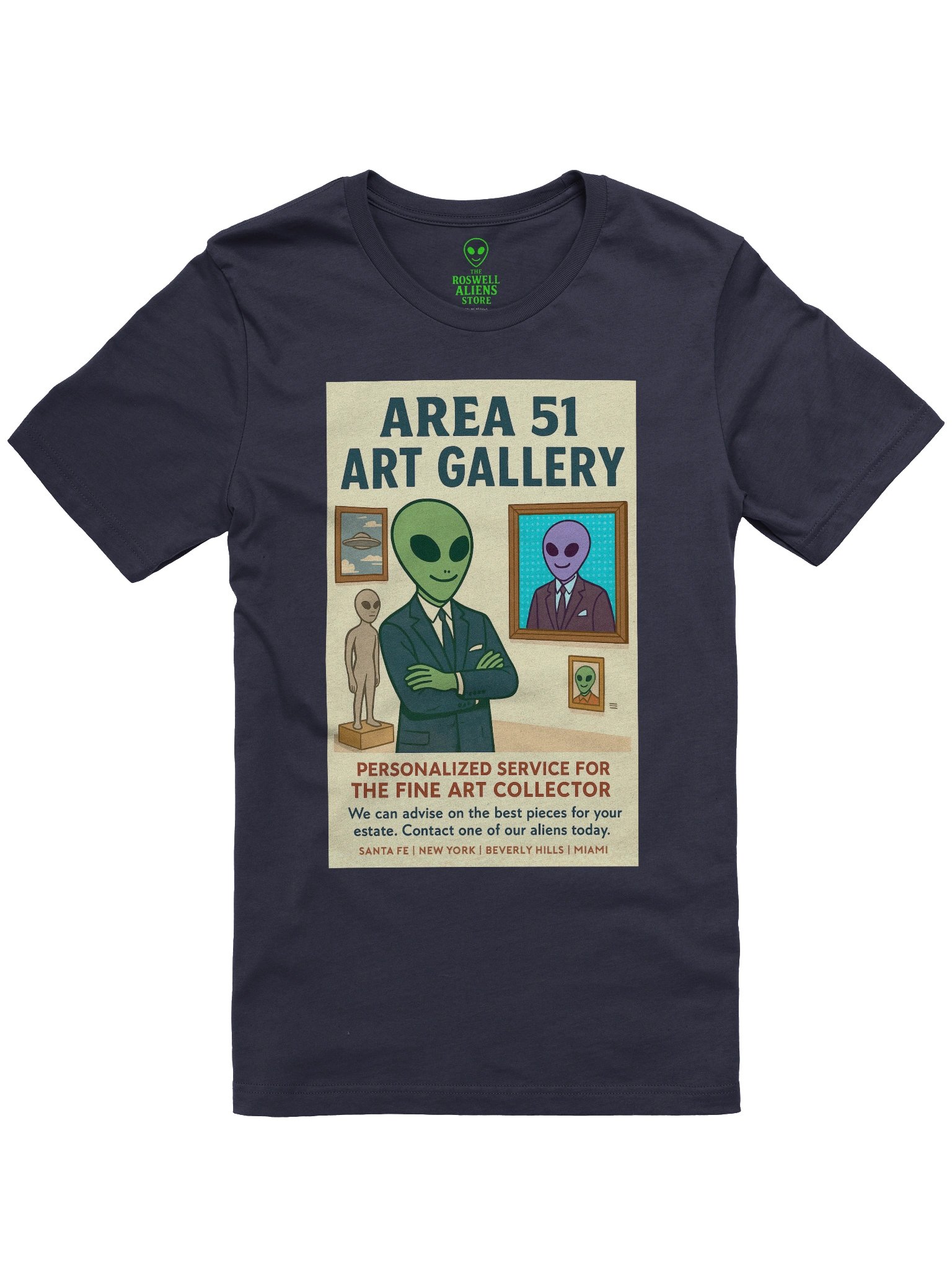 Area 51 Art Gallery T-Shirt product image (1)