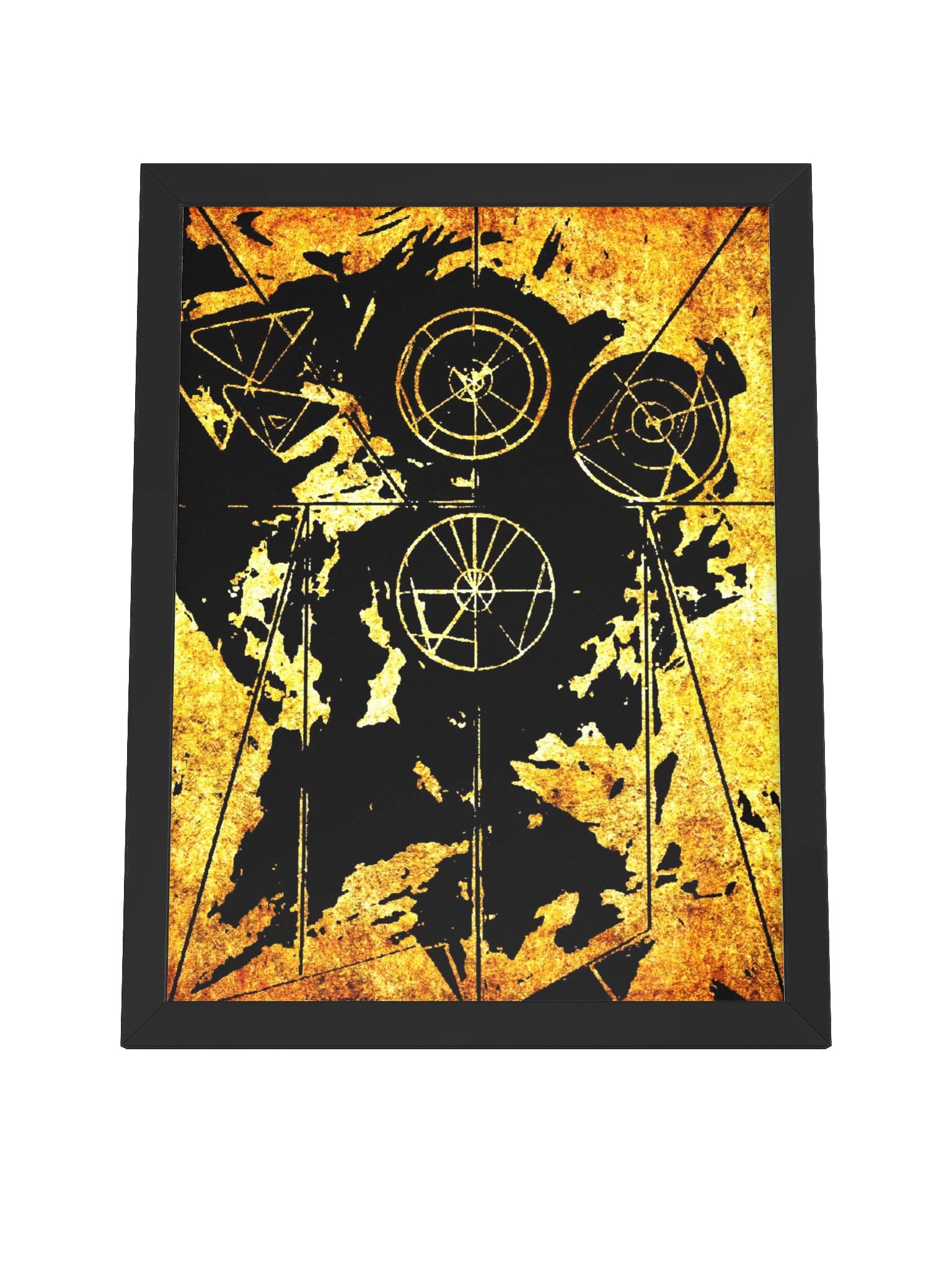 Cosmic Convergence 2026 — Fine Art Print with Frame product image (4)