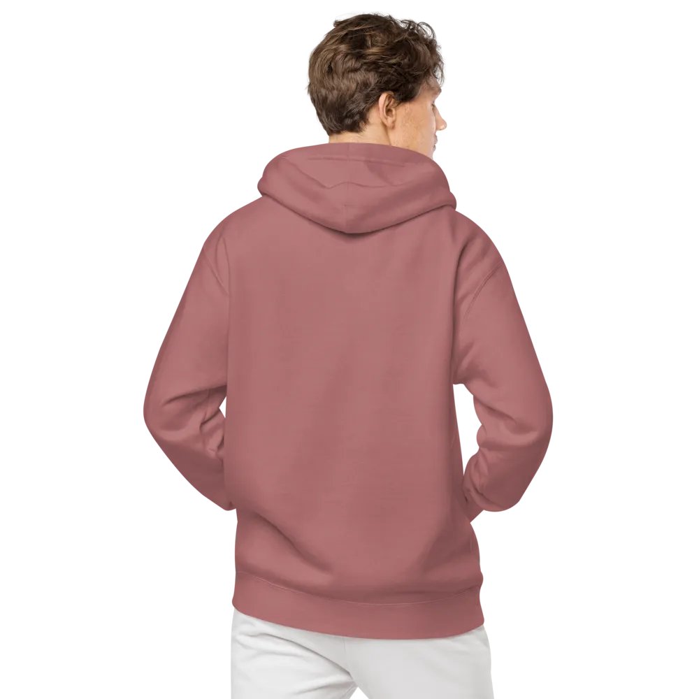 ONE ANOTHER (rose) embroidered pigment hoodie product image (4)