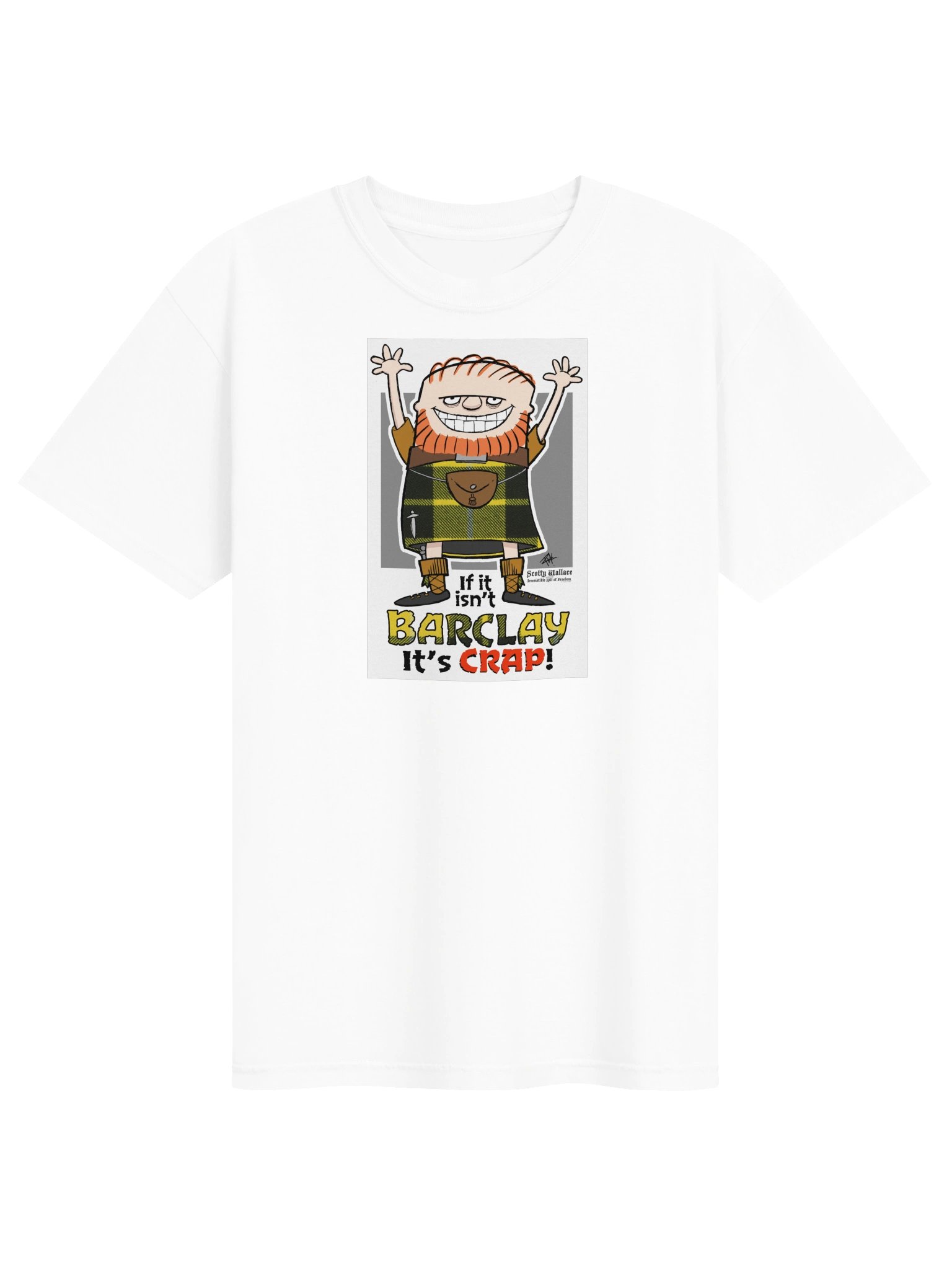 Barclay Clan Tartan - Funny Scottish Humor Scotty Wallace product image (235)