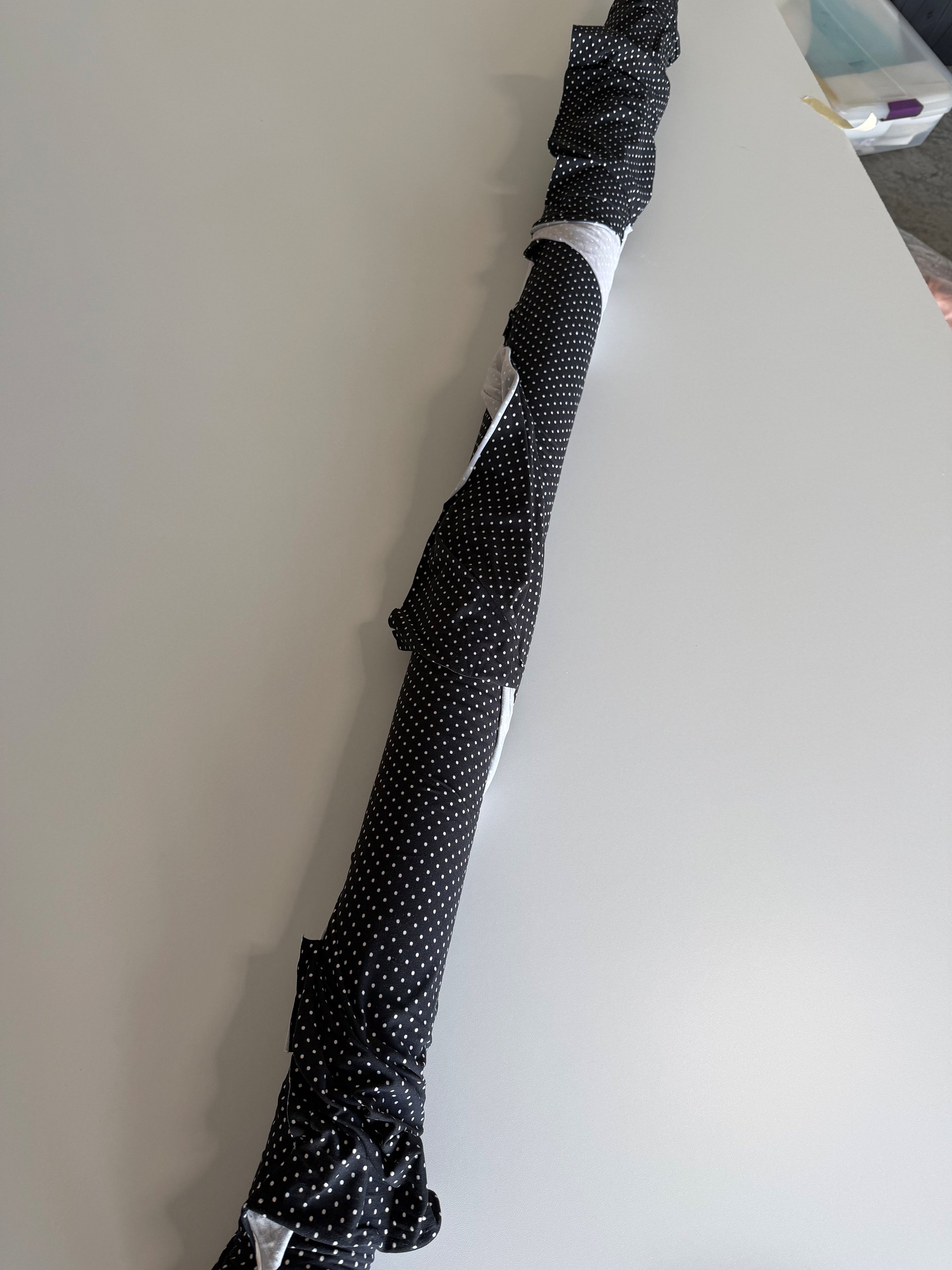 Black & White Mini Dot DBP Fabric product image (3)