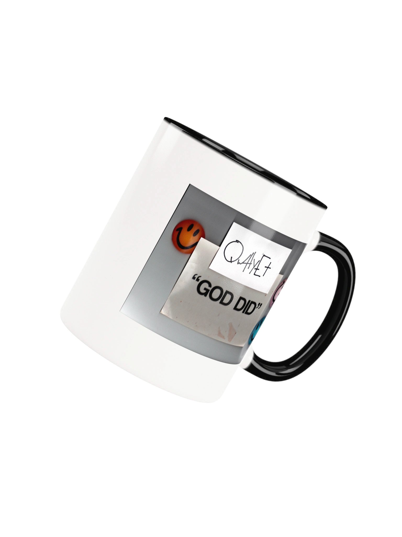 QWHYET "GOD DID" Color Pop Ceramic Mug product image (61)