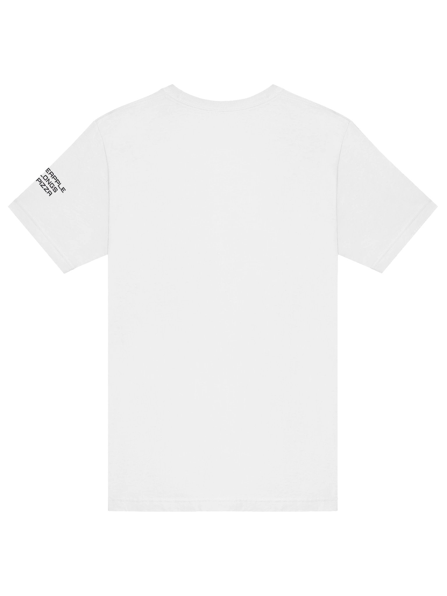 PINEAPPLE BELONGS ON PIZZA — Monochrome Statement Tee by ValerieSkyler product image (6)