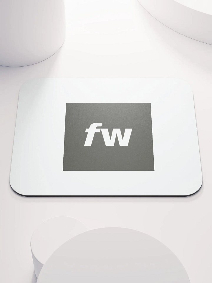 Bold fW Logo Mouse Pad product image (1)