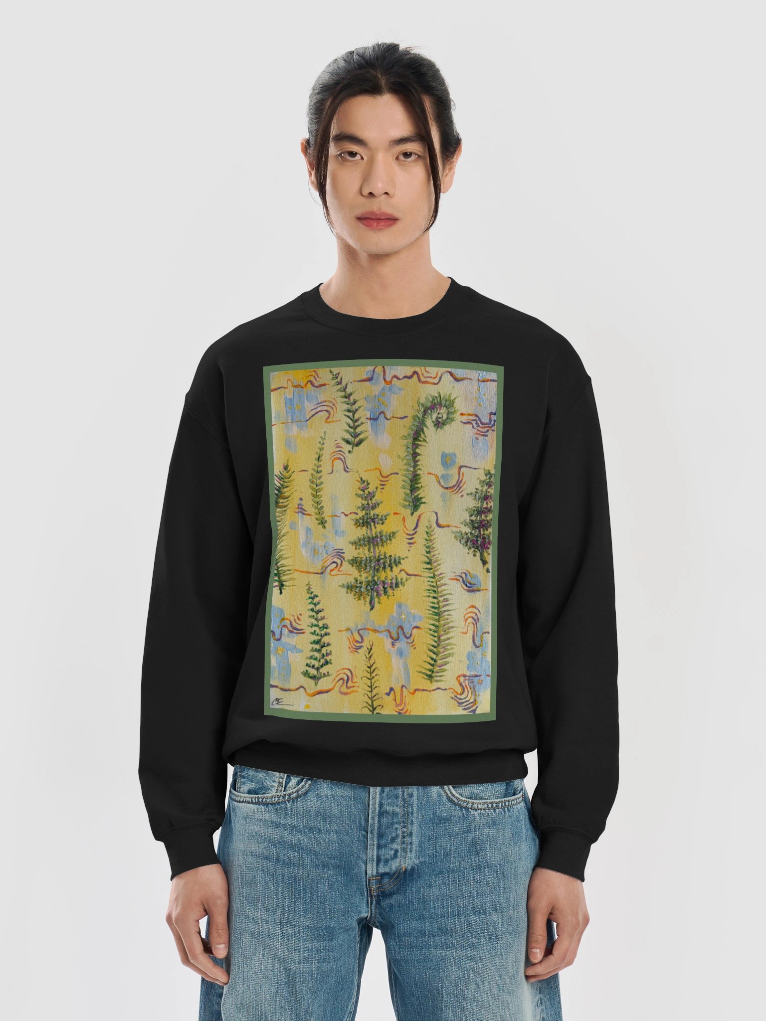 PNW Ferns Crew Neck product image (5)