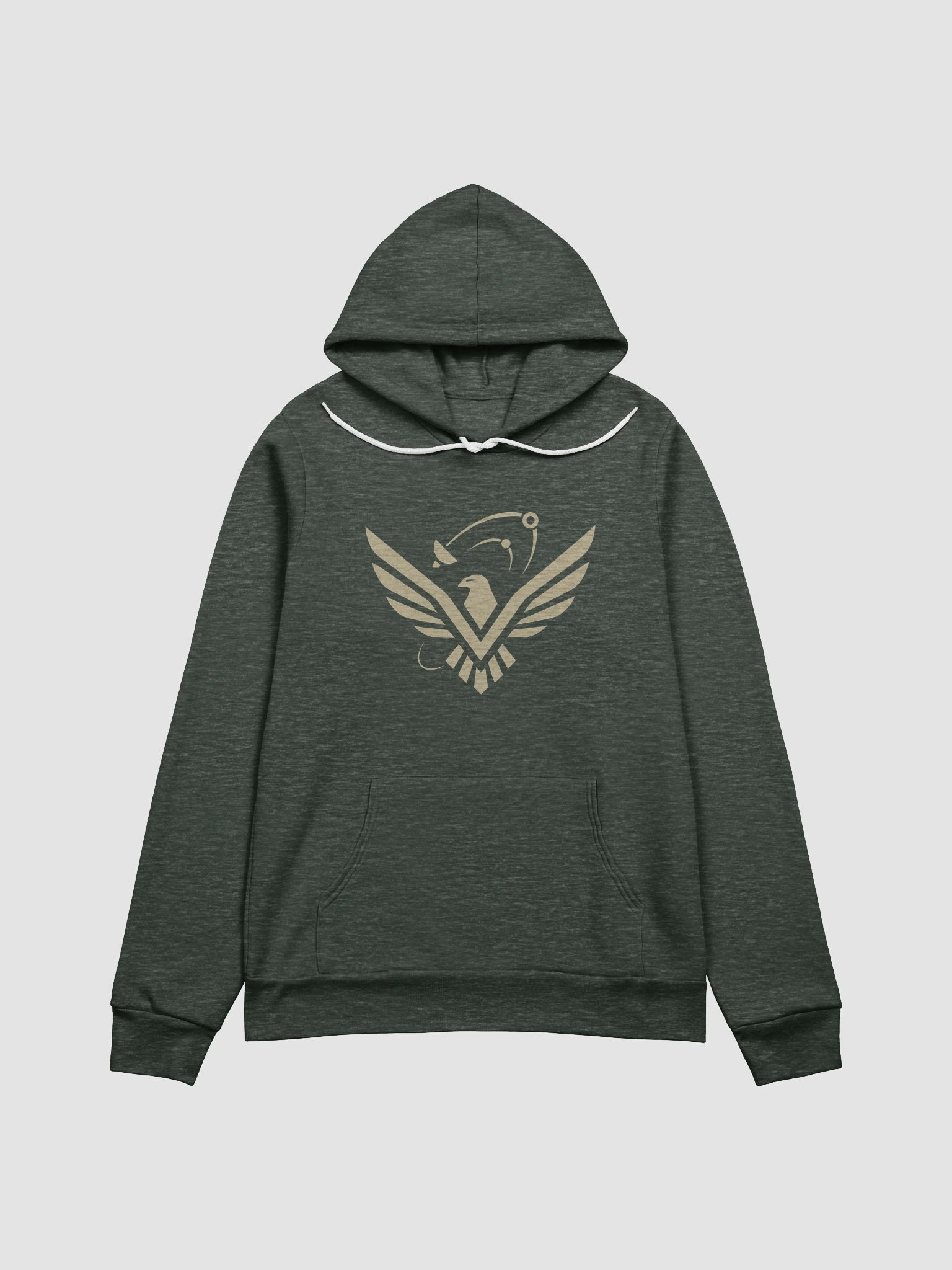 VV SuperSoft Hoodie v2 [Contest Logo] in Heather Forest Green product image (1)