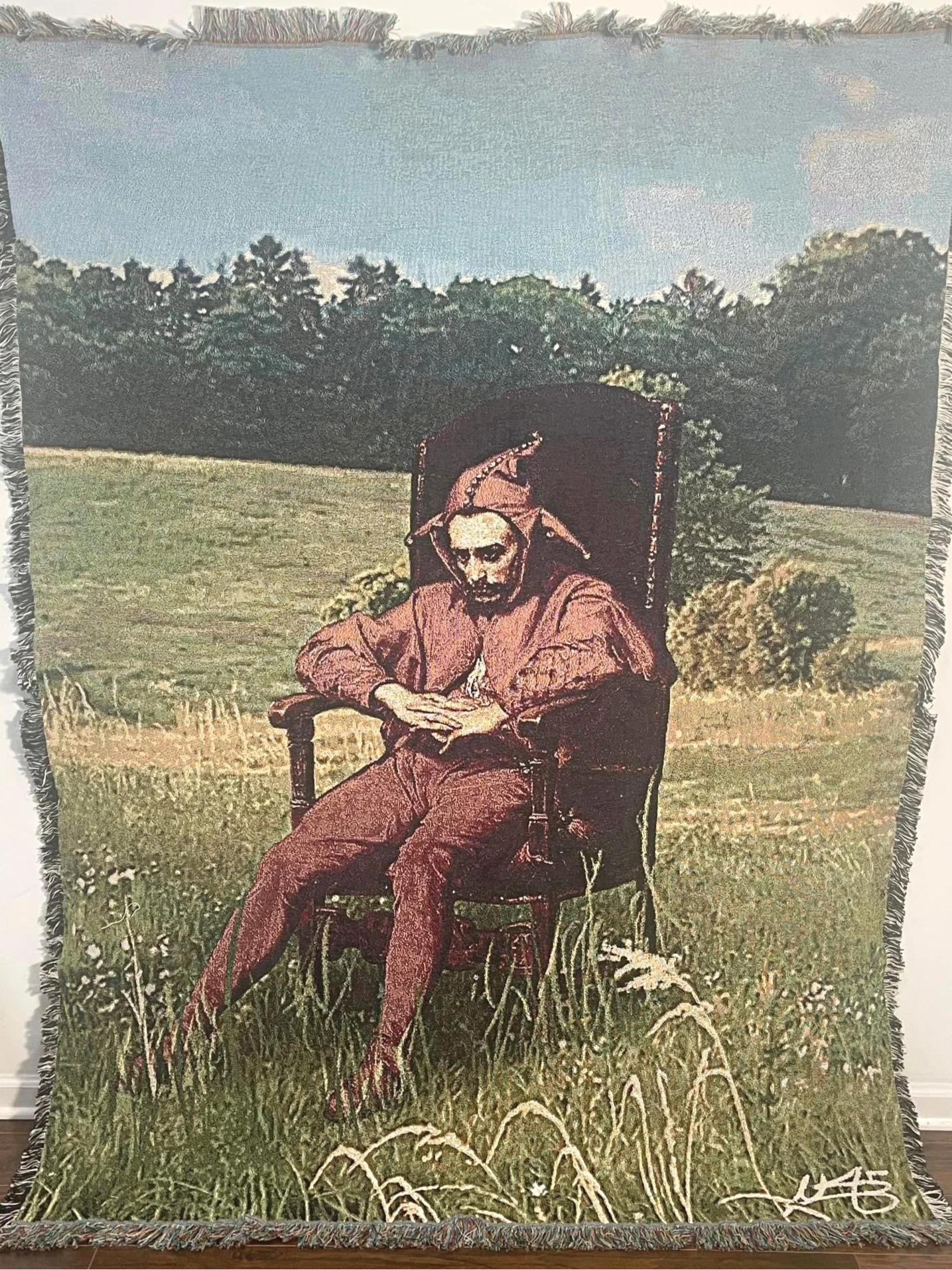 THE FOOL WOVEN BLANKET product image (1)