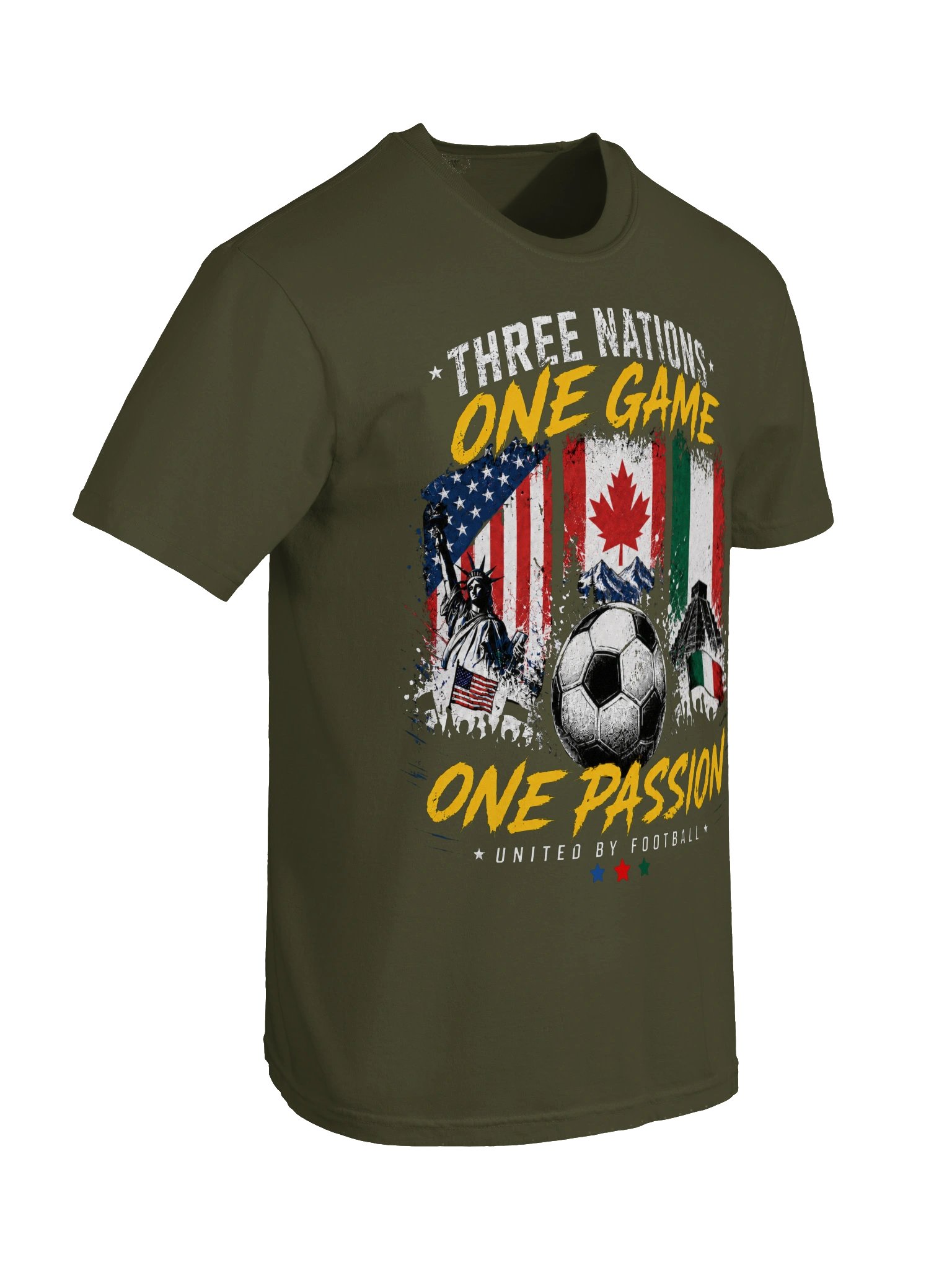 2026 World Cup Soccer T-Shirt – United by Football: USA, Canada, Mexico product image (26)