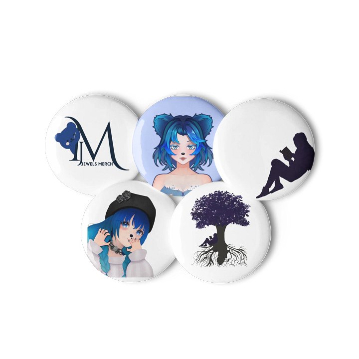 Jewel's Home Set of Pin Buttons product image (2)