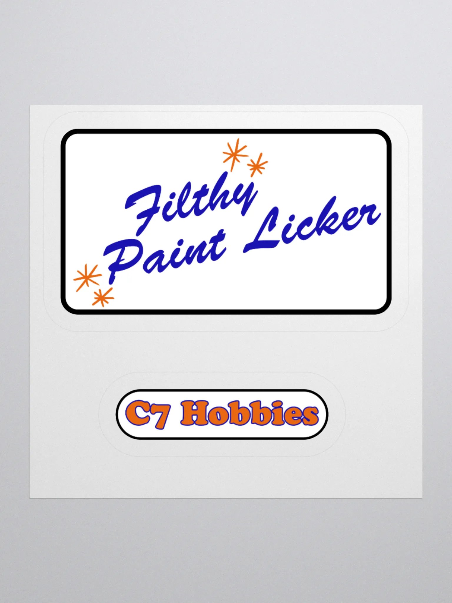 Filthy paint licker sticker product image (1)