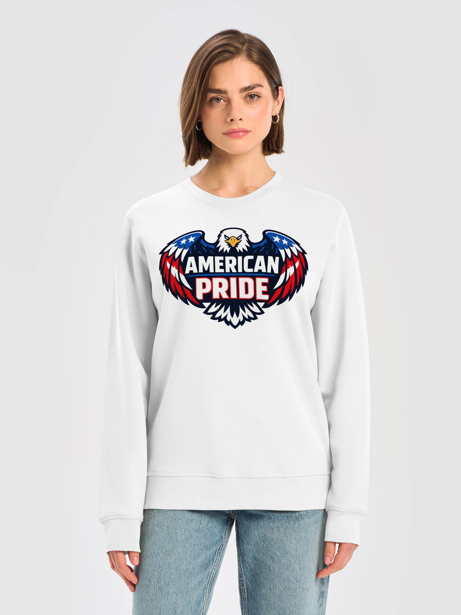 American Pride Bald Eagle Sweatshirt product image (23)