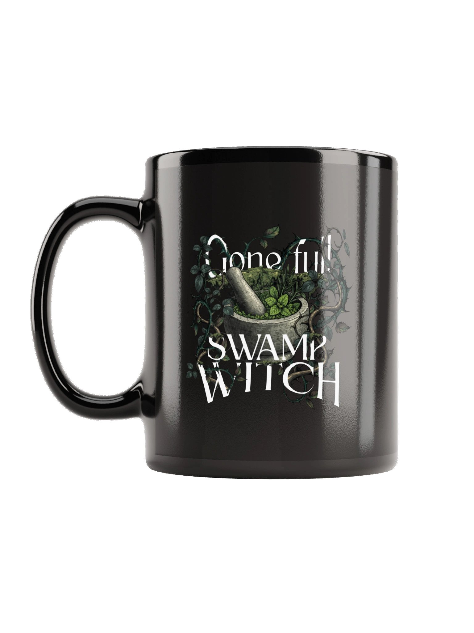 "Gone Full Swamp Witch" Mug - Official Enchanting Vines Series Merch product image (1)