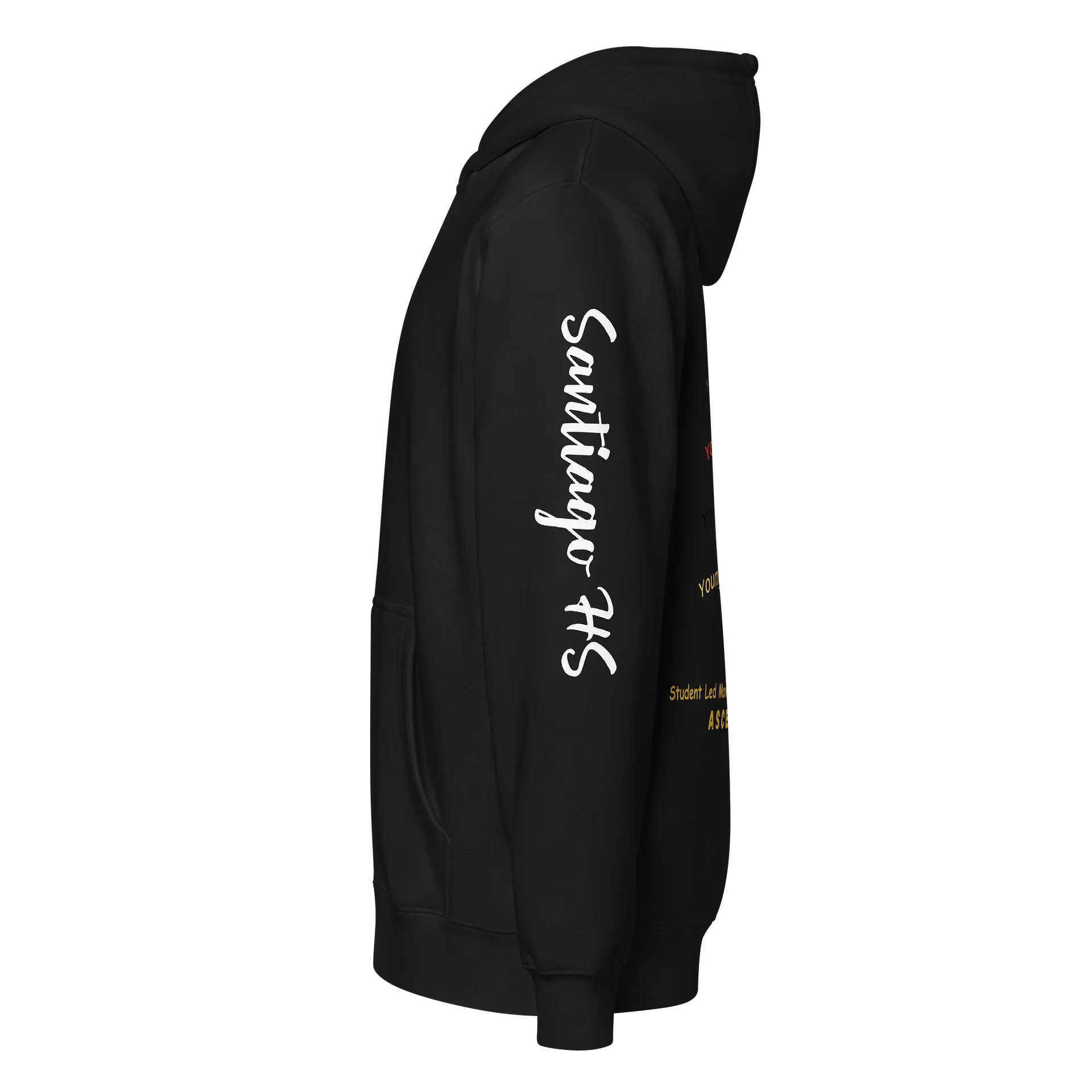 Officially Licensed ASCENT Club Santiago HS Chapter Hoodie - Unisex - Zip Hoodie Design 1 product image (3)